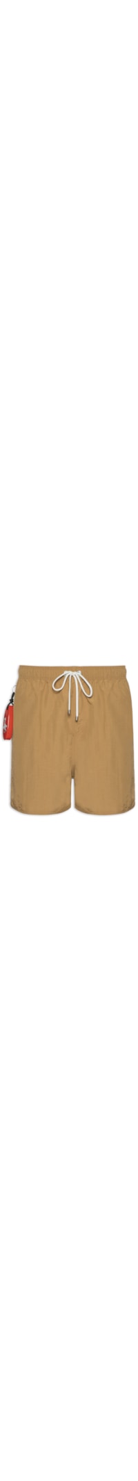 Short Masculino Praia Liso Premium - Marrom