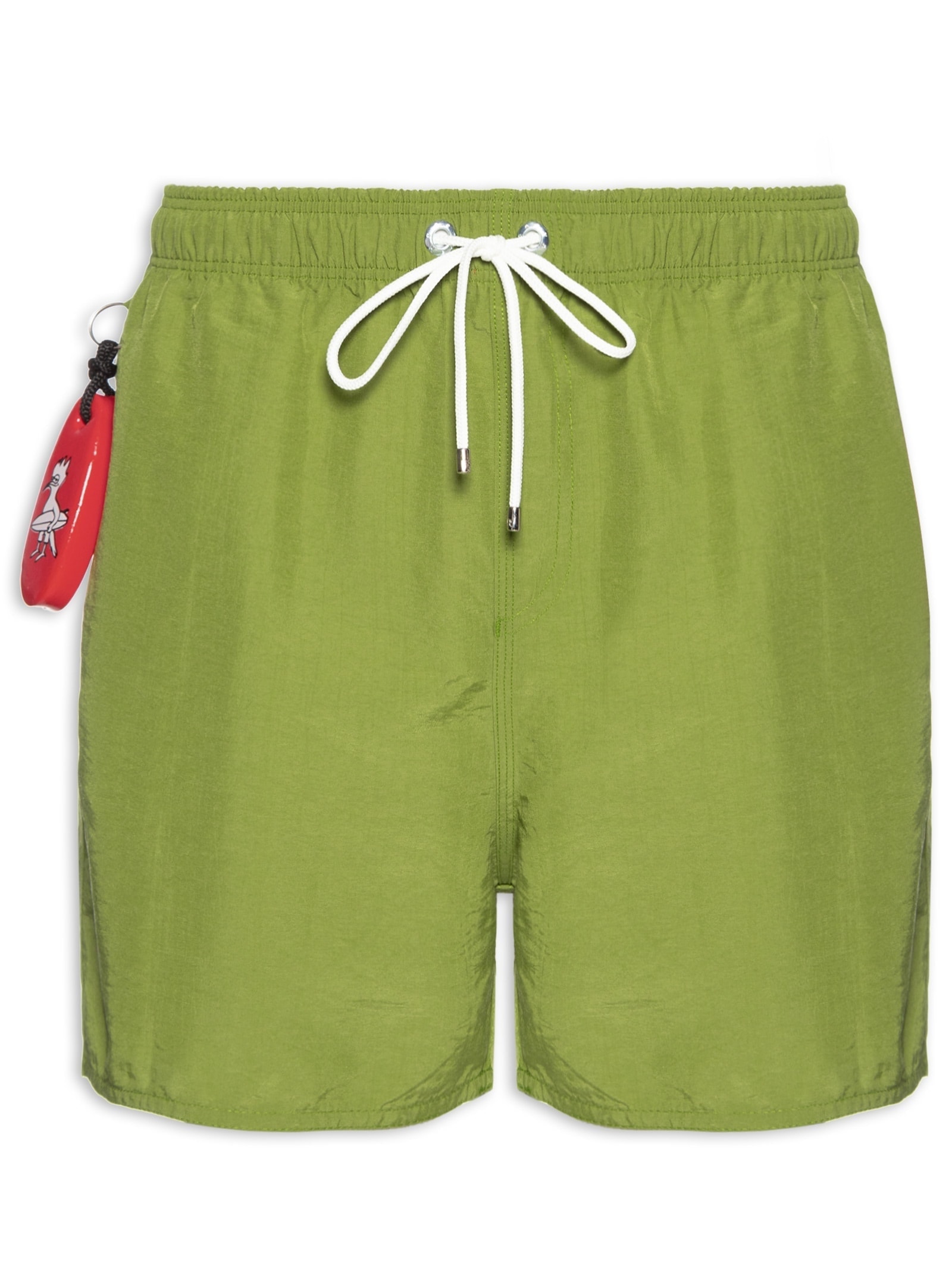 Short Masculino Praia Liso Premium Verde Reserva