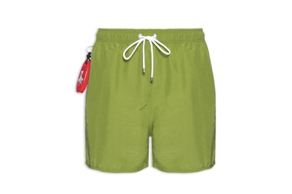 Short Masculino Praia Liso Premium - Verde
