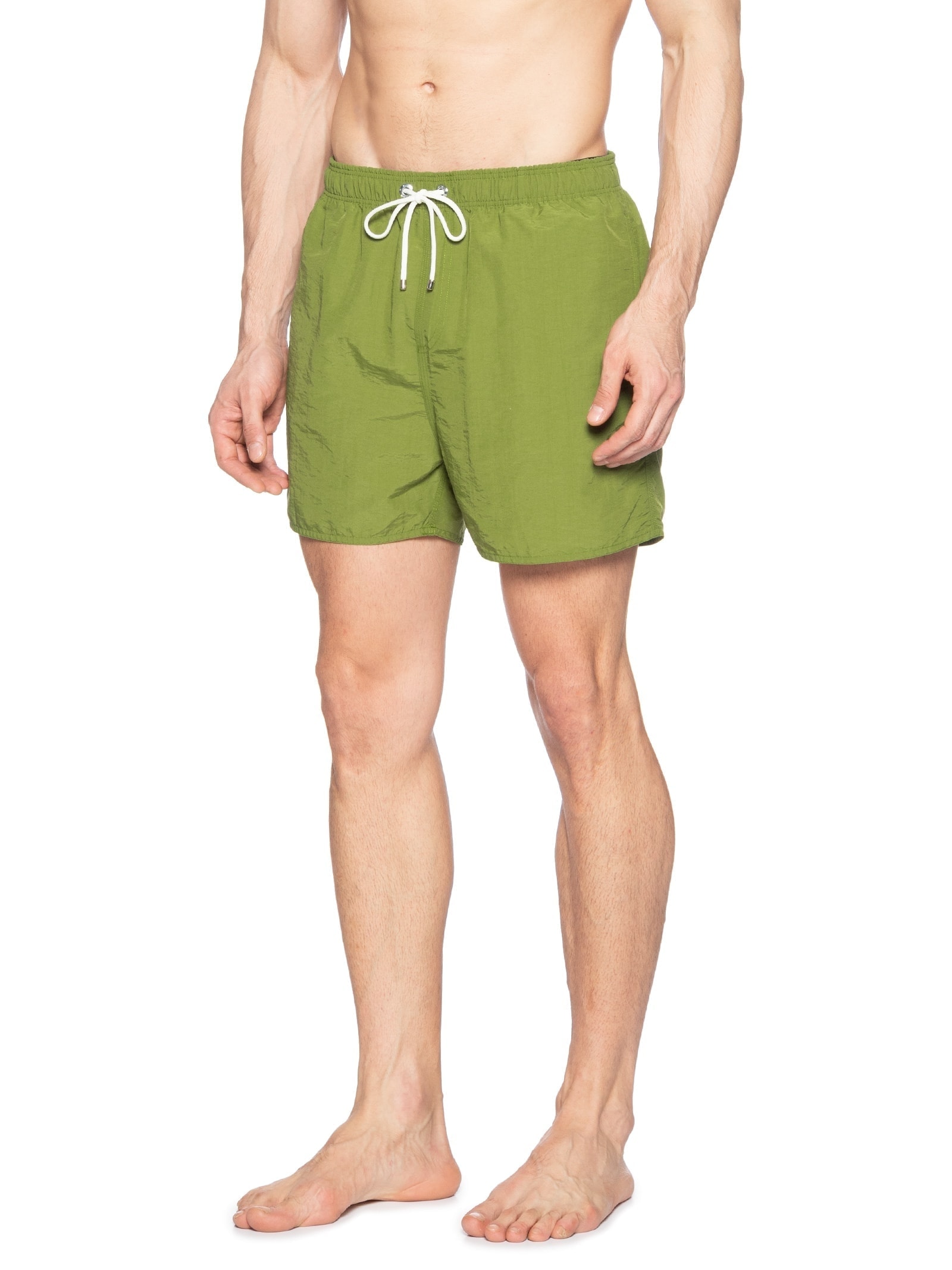 Short Masculino Praia Liso Premium Verde Reserva