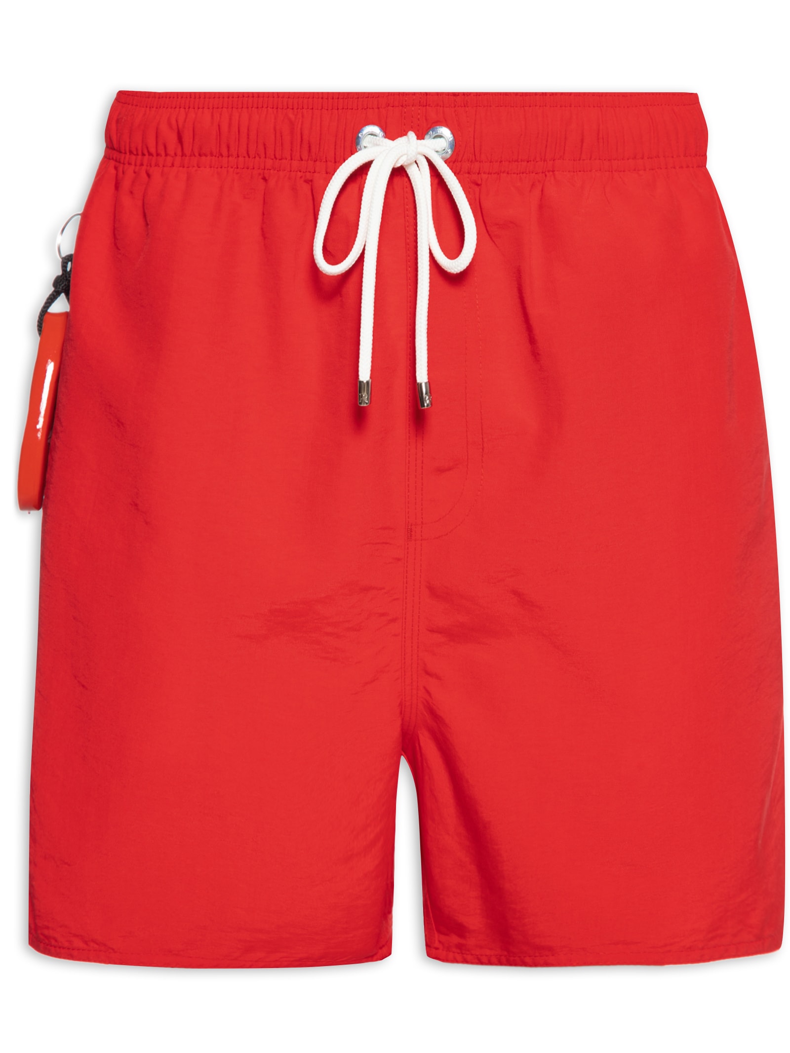 Reserva - Short Masculino Praia Liso Premium - Vermelho