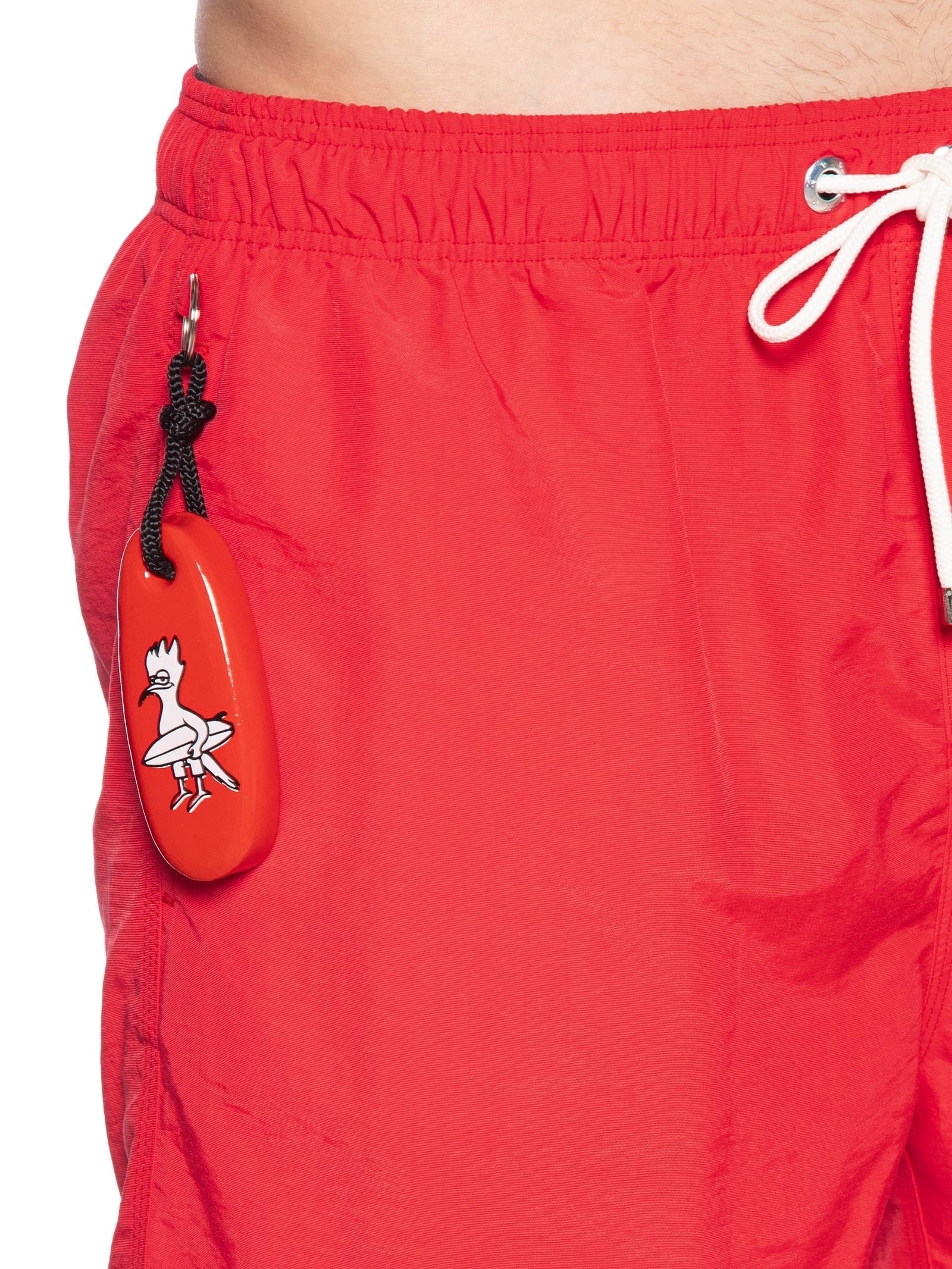 Short Masculino Praia Liso Premium Vermelho Reserva