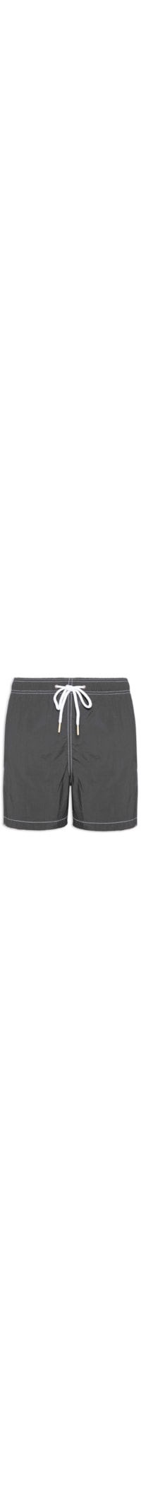 Short Masculino Praia Liso - Preto