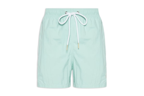 Short Masculino Praia Liso– Verde Água
