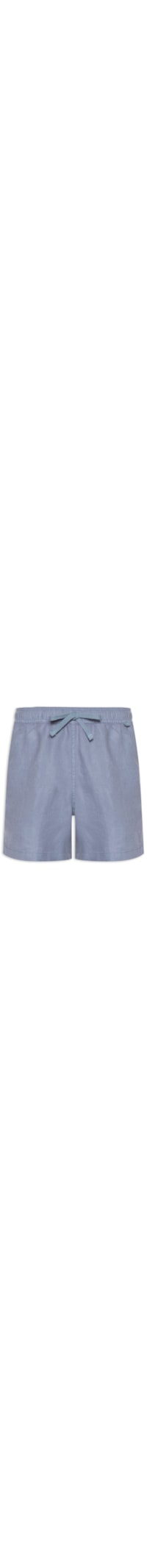 Short Masculino Puro Linho - Azul