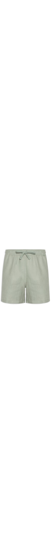 Short Masculino Puro Linho - Verde Claro