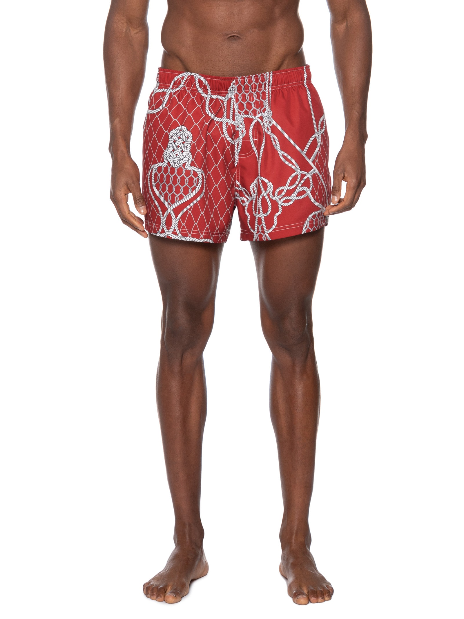 Short Masculino Resort Aquaone Knot Vermelho Osklen