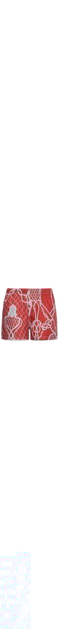 Short Masculino Resort Aquaone Knot - Vermelho