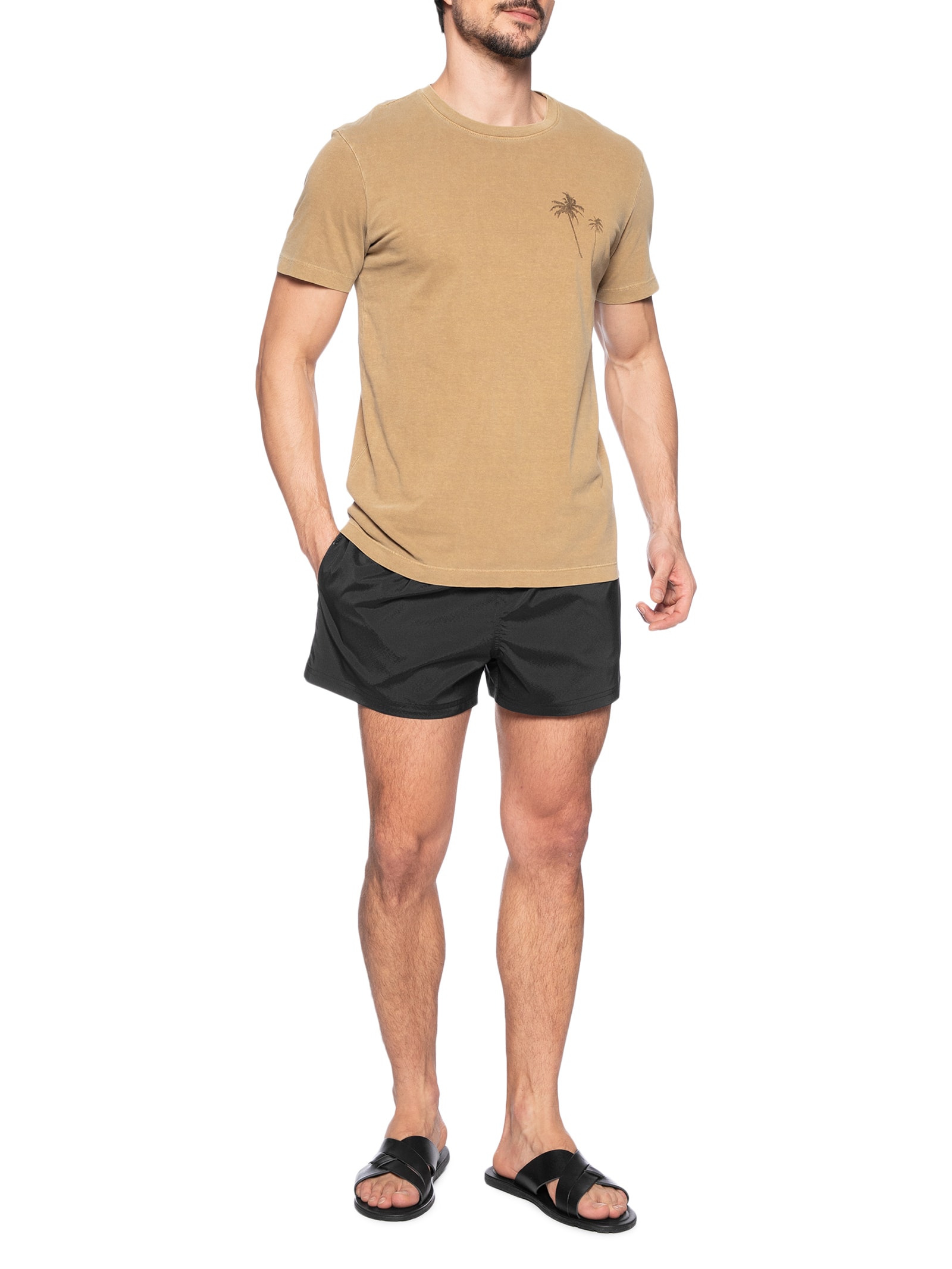 Short Masculino Resort Aquaone Ride Preto Osklen