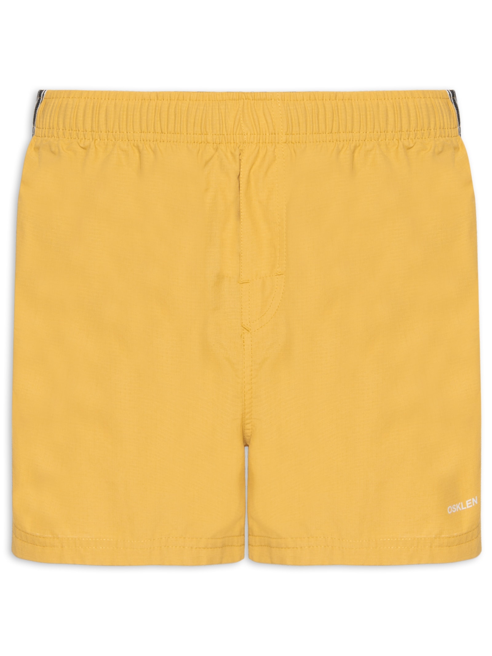 Short Masculino Resort California Stripes Amarelo Osklen