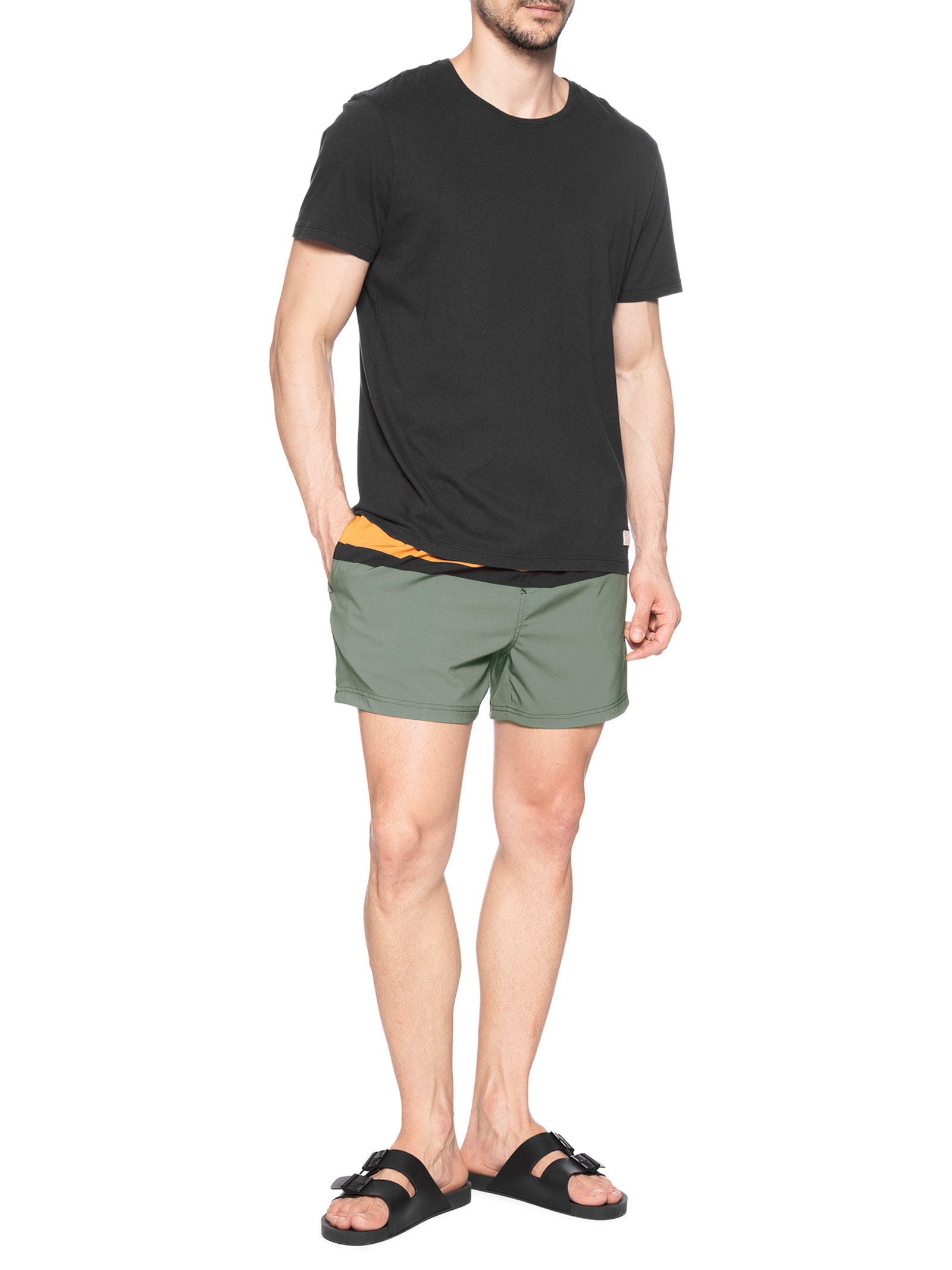 Short Masculino Riva Laranja Osklen