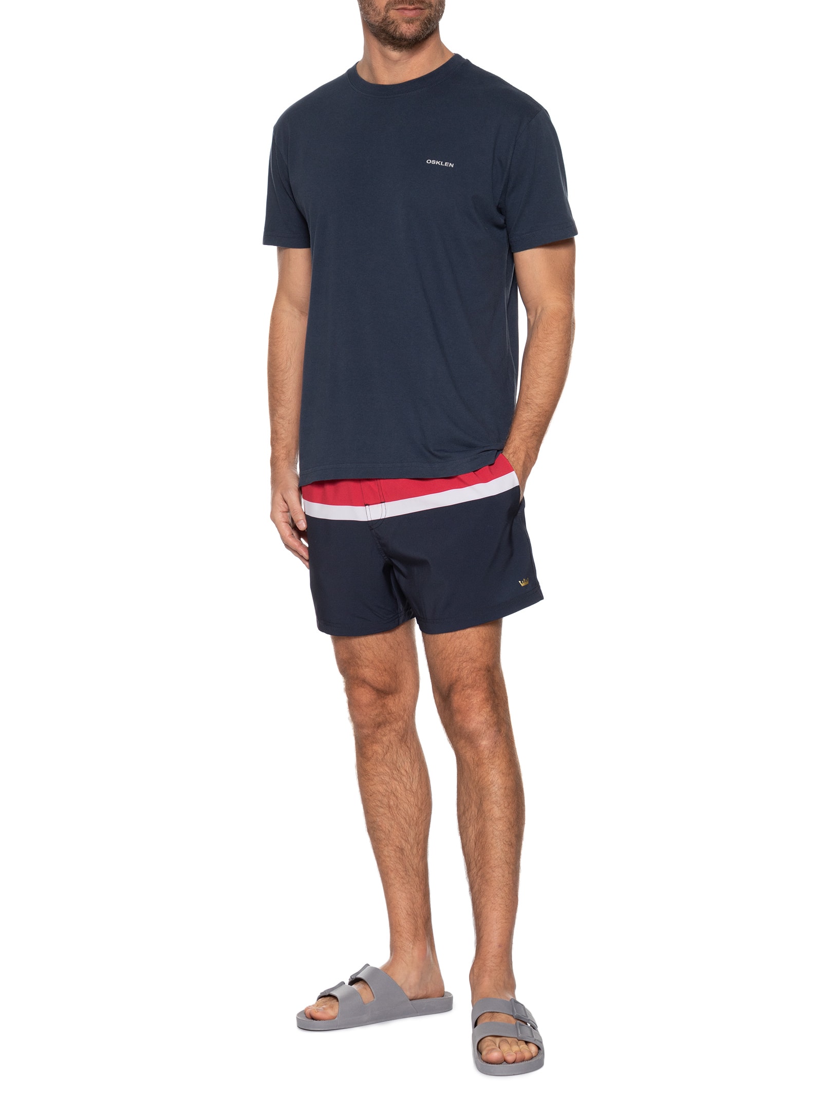 Short Masculino Riva Vermelho Osklen