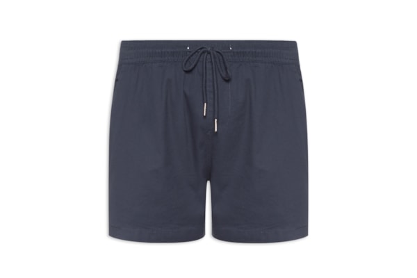 Short Masculino Sarja Color - Azul