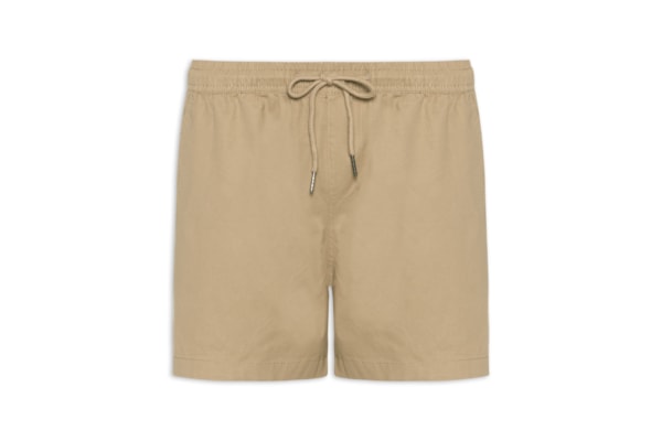 Short Masculino Sarja Color - Bege