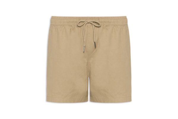 Short Masculino Sarja Color - Bege