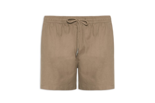Short Masculino Sarja Color - Marrom