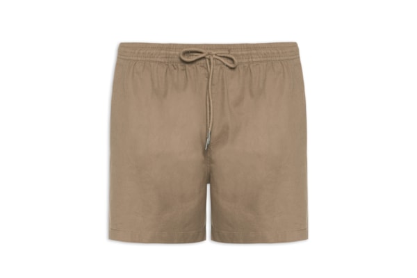 Short Masculino Sarja Color - Marrom