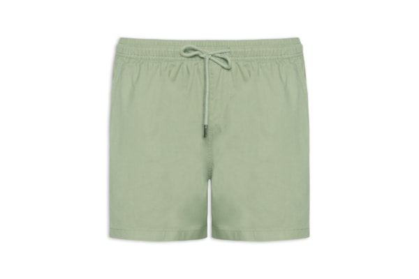 Short Masculino Sarja Color - Verde