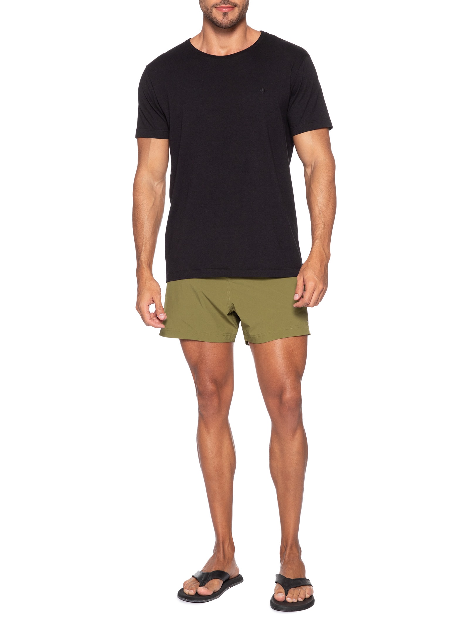 Short Masculino Surf Britt 4Wayflex Bege Osklen