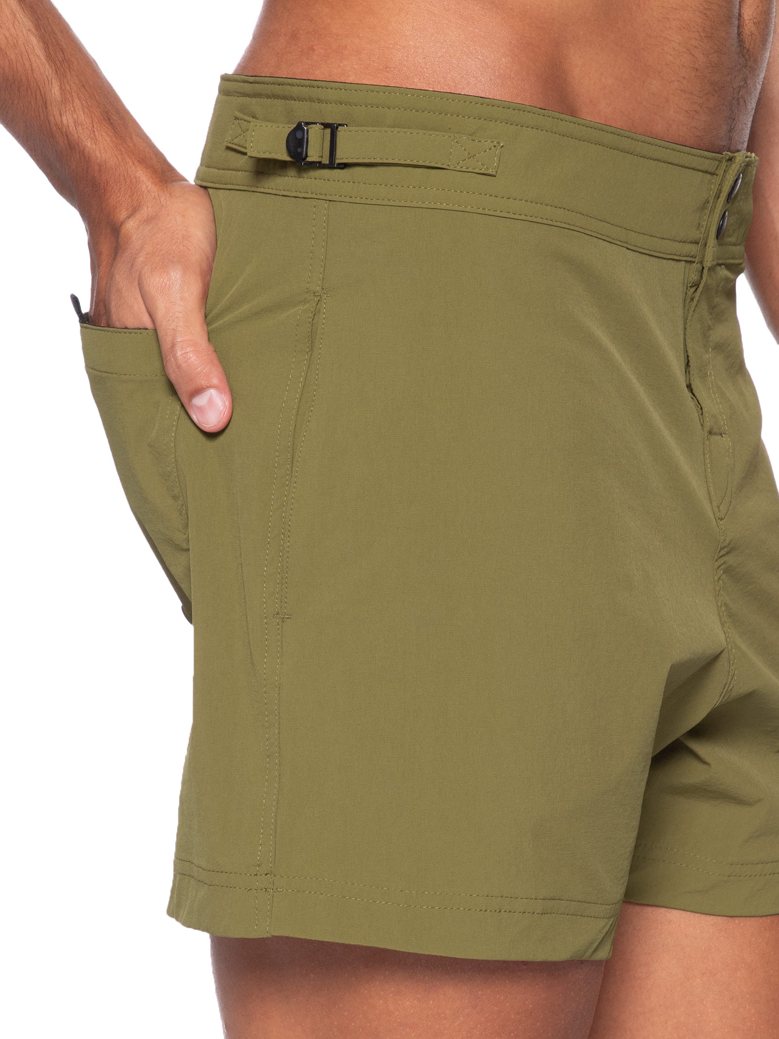 Short Masculino Surf Britt 4Wayflex Bege Osklen