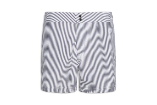 Short Masculino Surf Litoral Stripes - Preto