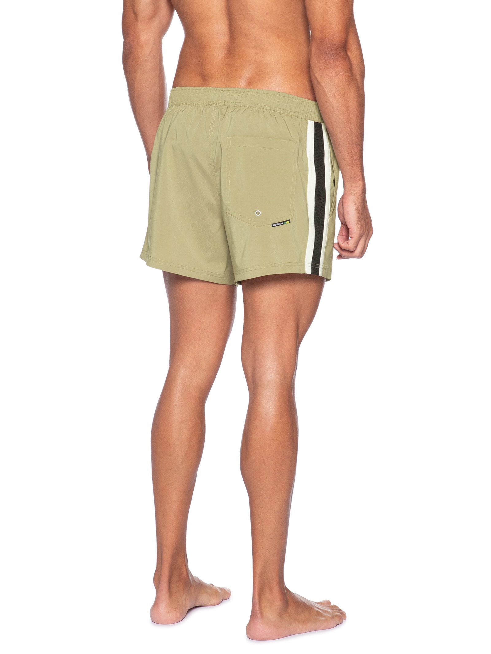 Short Masculino Surf Resort Aquaone Flex Urban Colors – Bege Osklen
