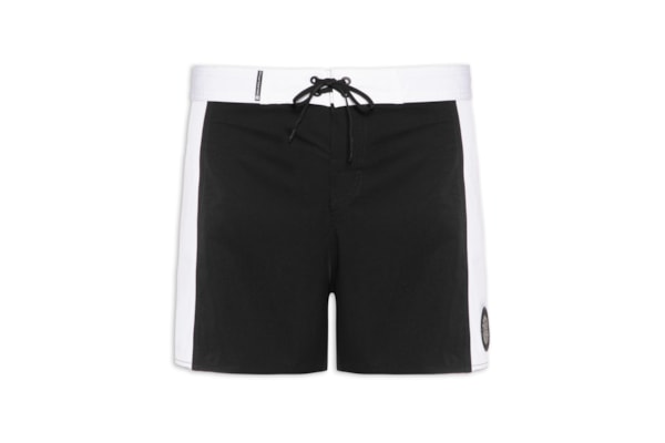 Short Masculino Surf Thin Stripe - Preto