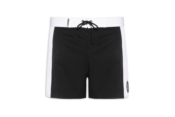 Short Masculino Surf Thin Stripe - Preto