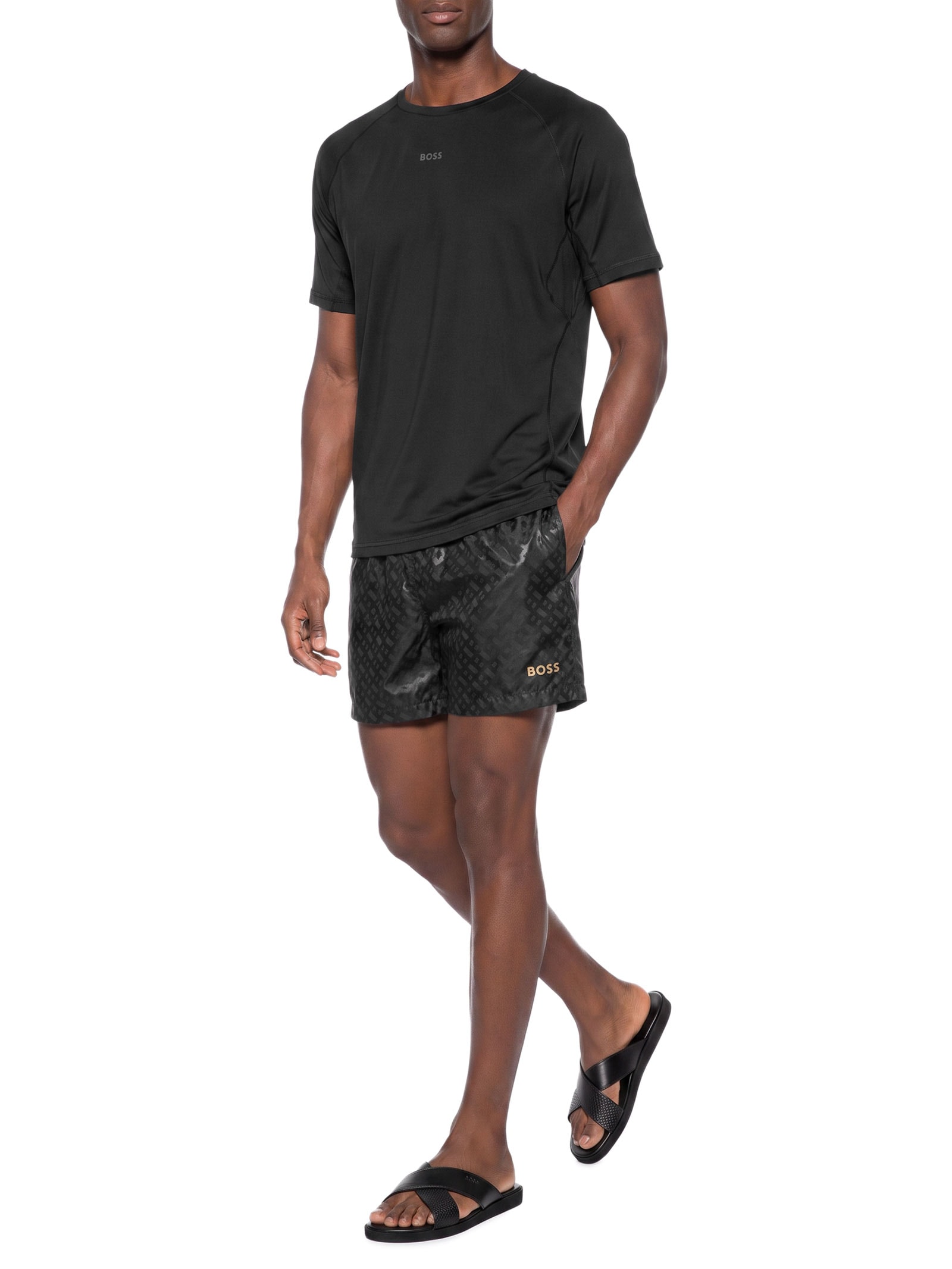 Short Masculino  Swim Vacy Preto Boss