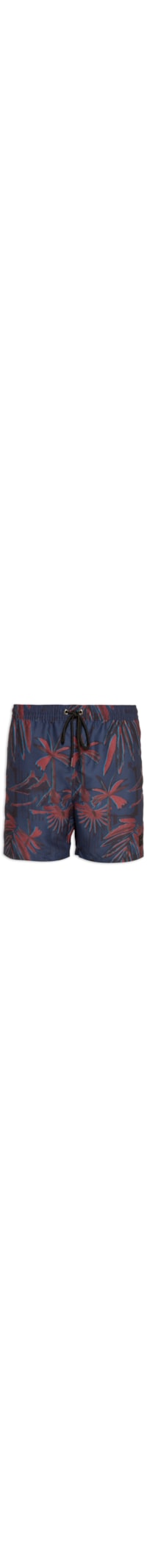 Short Masculino Tactel Beach Trucker Tropicalia - Azul