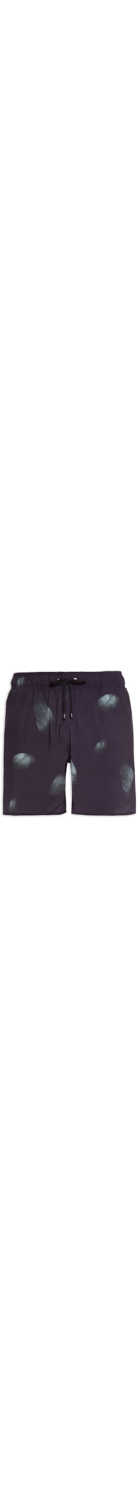 Short Masculino Tactel Estampado - Preto