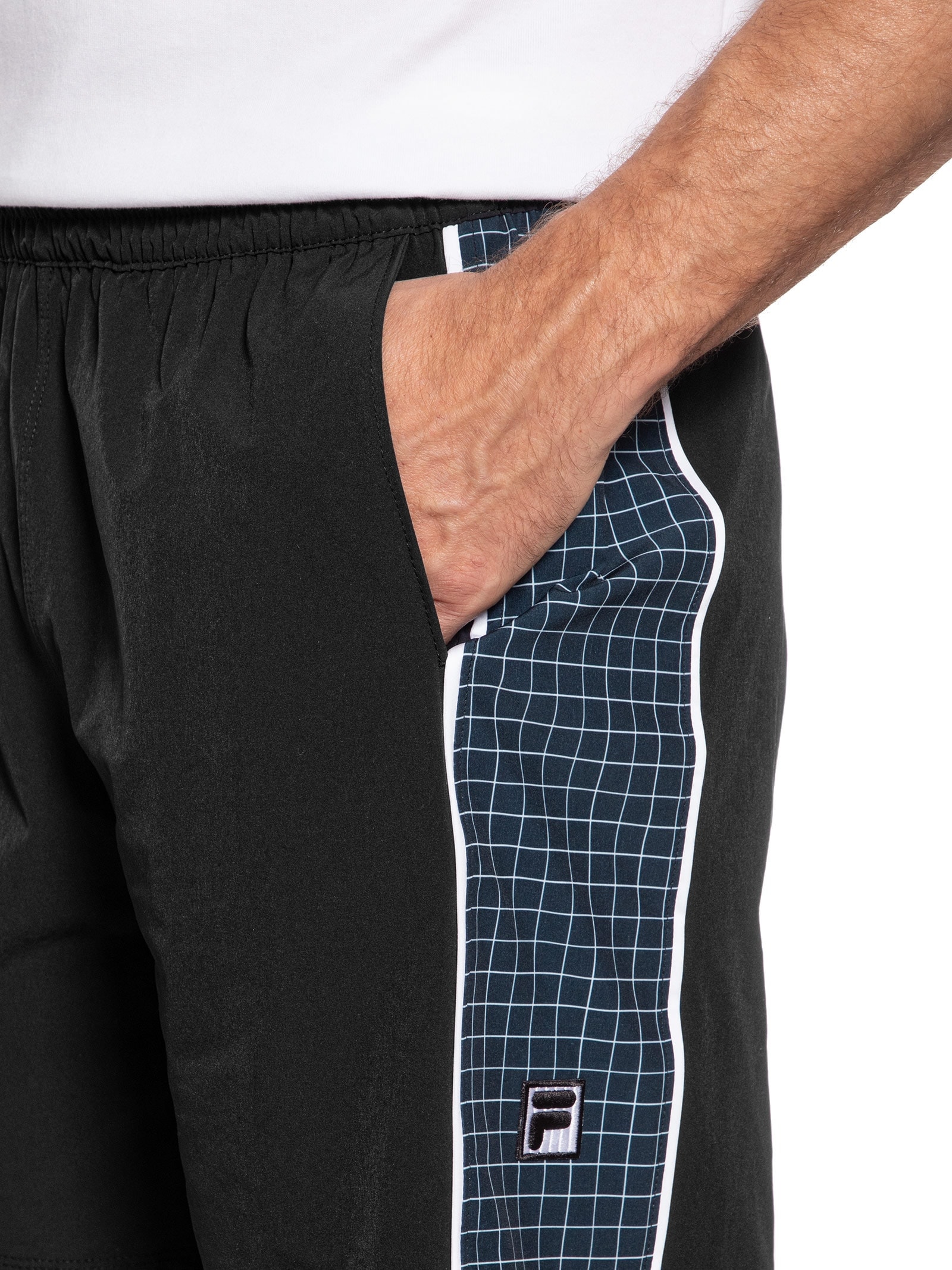 Short Masculino Tennis Union Classics - Preto - Fila