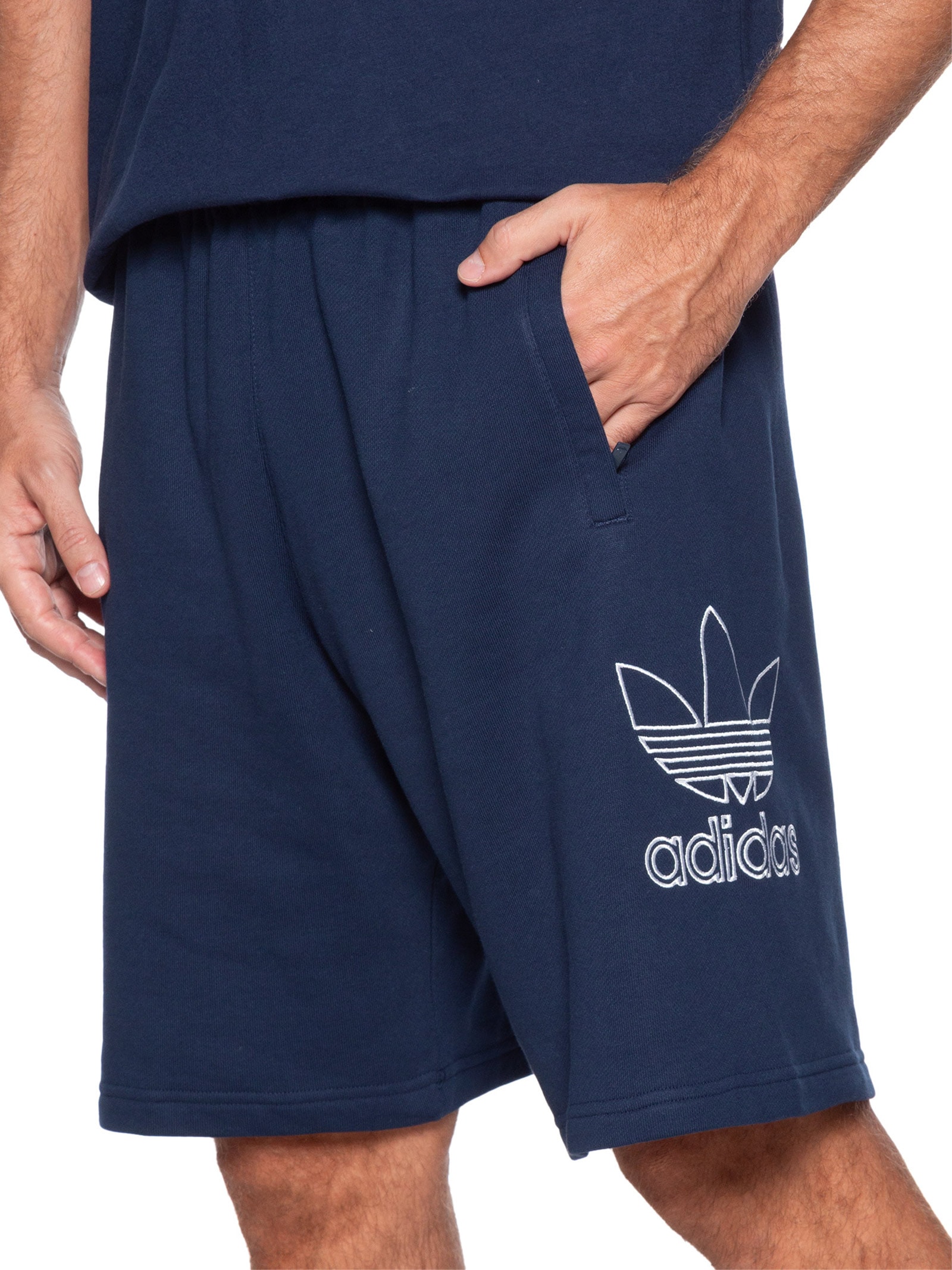 Short Masculino Trefoil Azul Adidas Originals