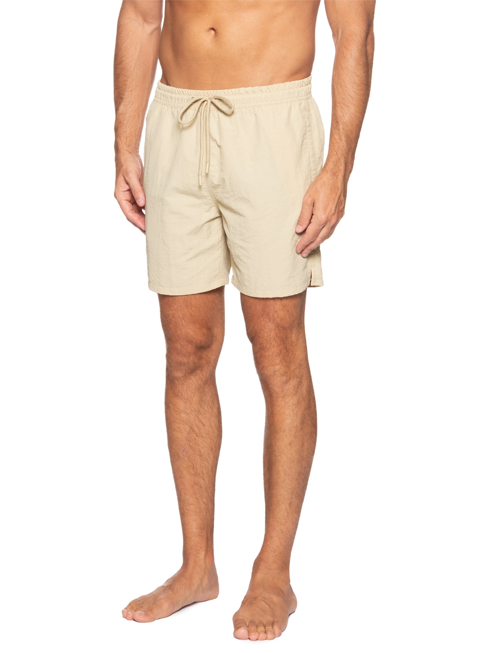 Short Masculino Walk Poliamida Bege '2 Essential