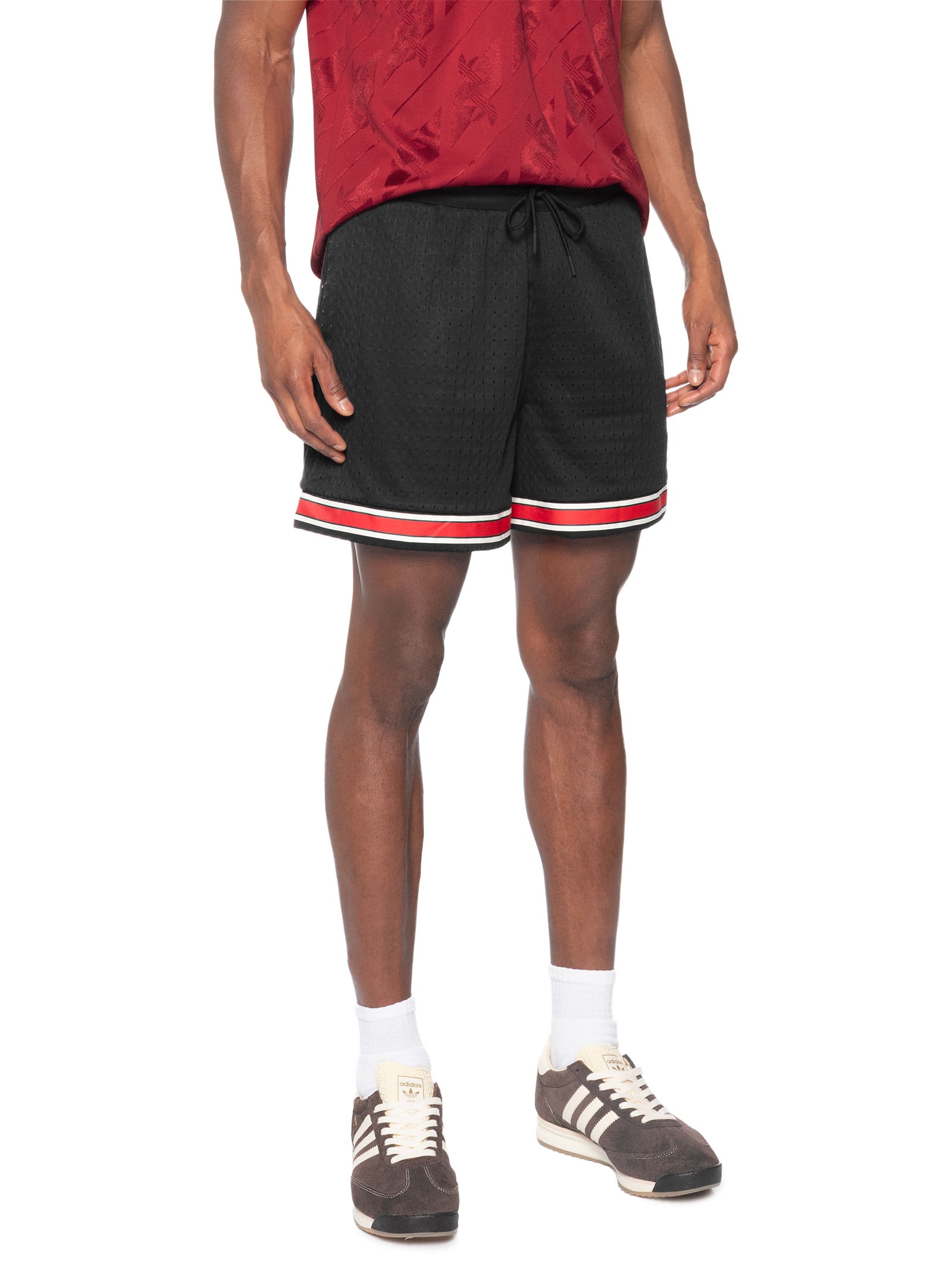 Short Masculino Warp Knit Preto Adidas Originals