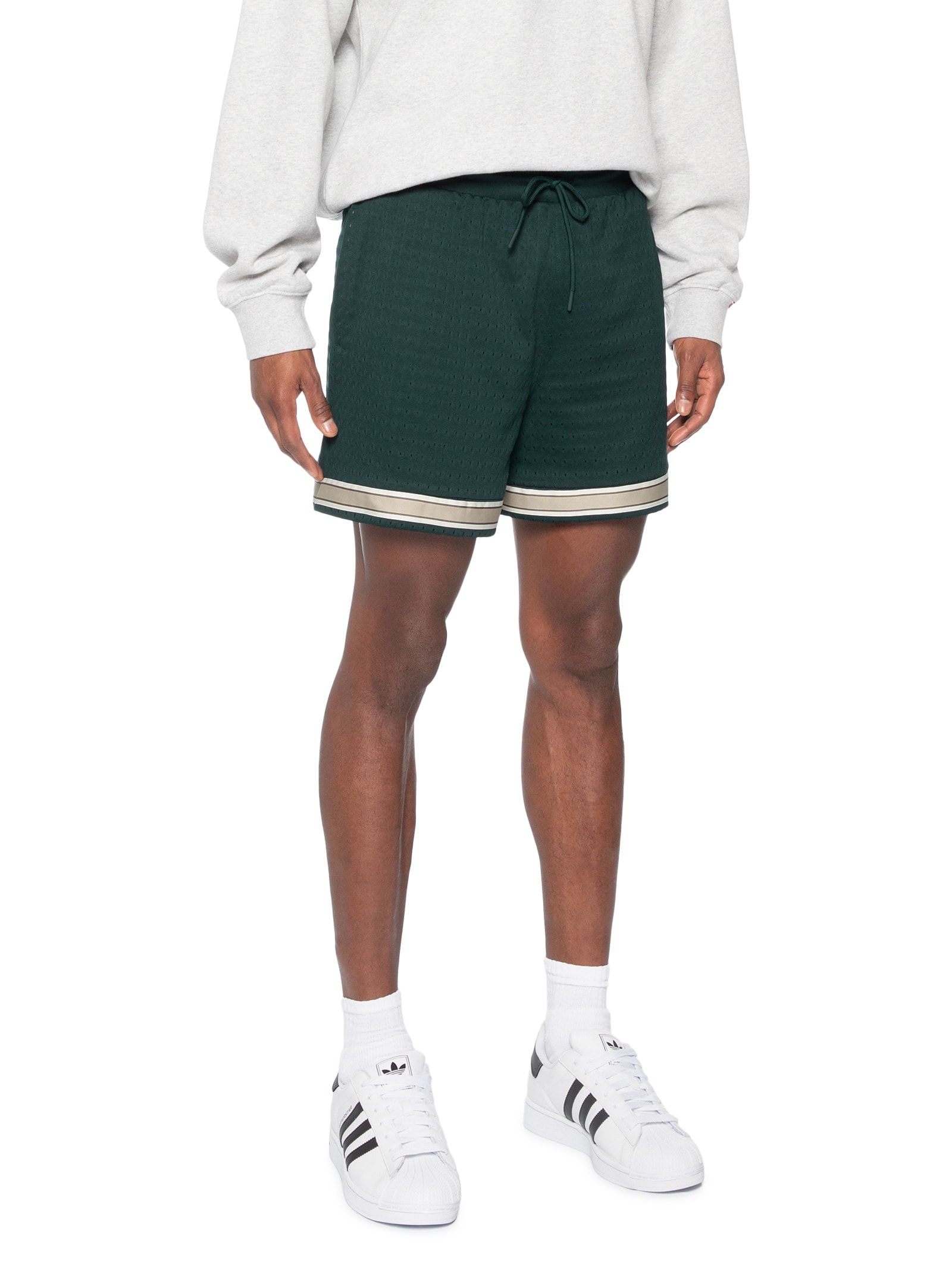 Short Masculino Warp Knit Verde Adidas Originals