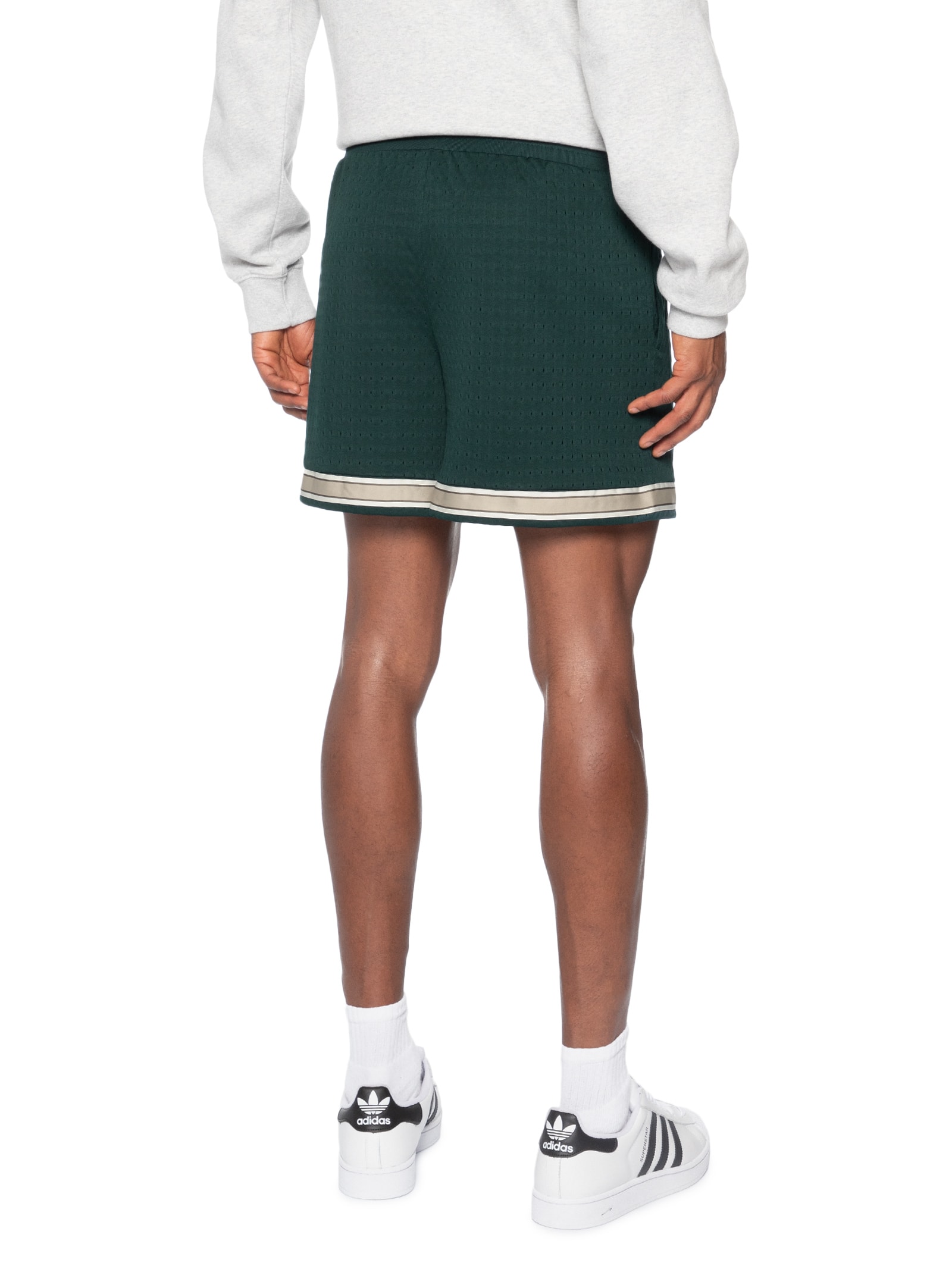 Short Masculino Warp Knit Verde Adidas Originals
