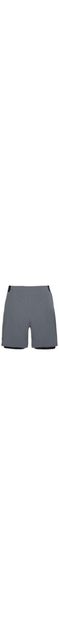 Short Masculino Woven 2 Em 1 - Cinza