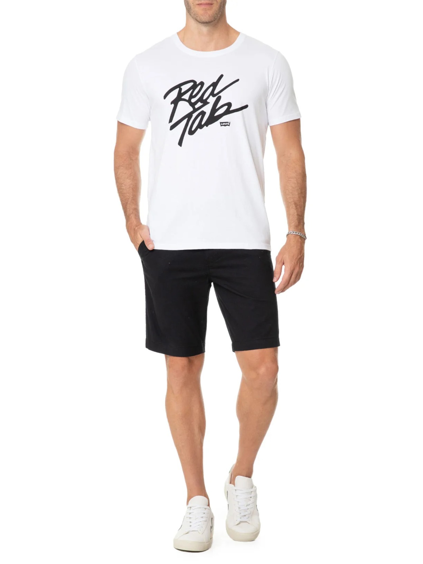 Short Masculino Xx Chino Iii Preto Levi's