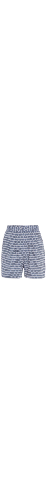Short Poás Maquinetado - Azul
