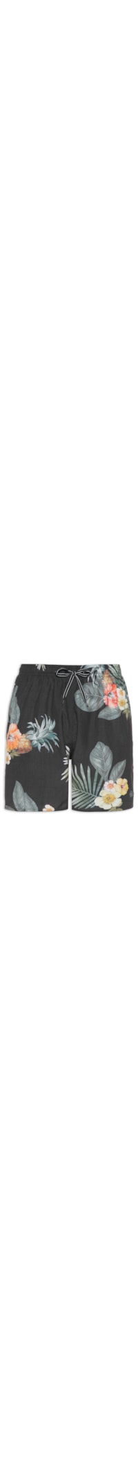 Short Praia Abacaxi - Preto