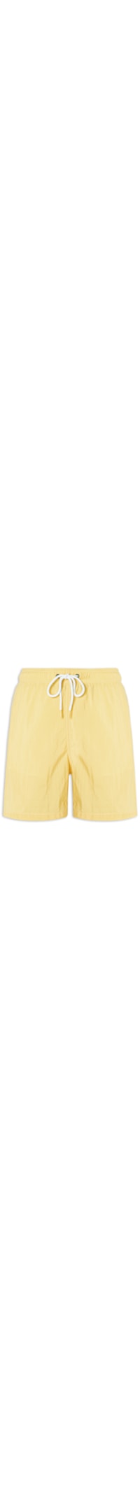 Short Praia Liso - Amarelo