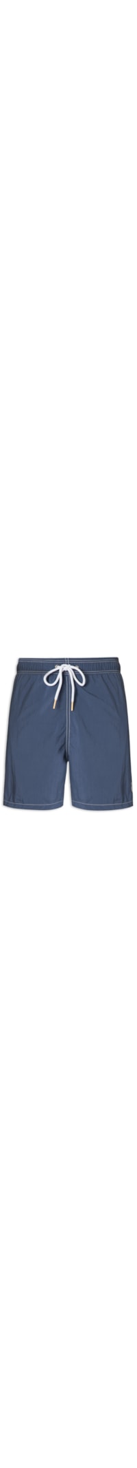 Short Praia Liso - Azul
