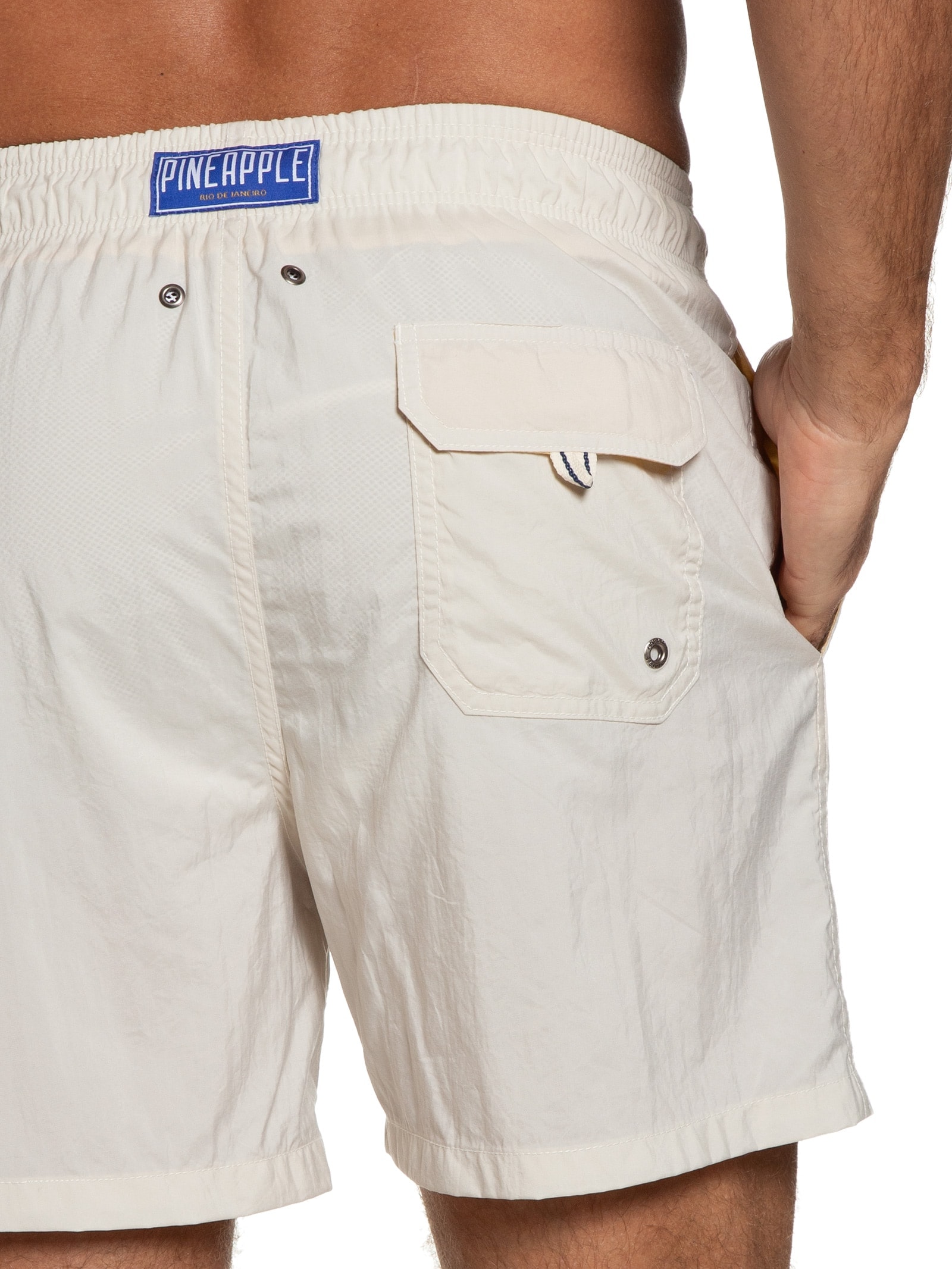 Pineapple - Short Praia Liso - Bege