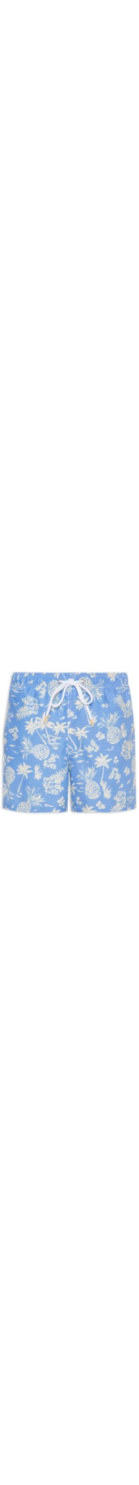 Short Praia Masculino Abacaxi - Azul