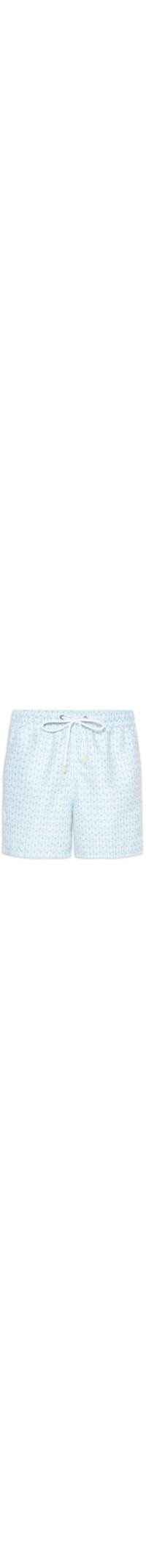 Short Praia Masculino Estampado Algarve - Verde