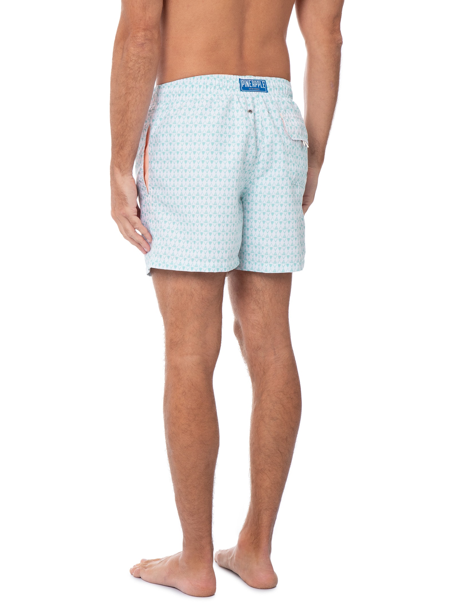 Short Praia Masculino Estampado Algarve Verde Pineapple
