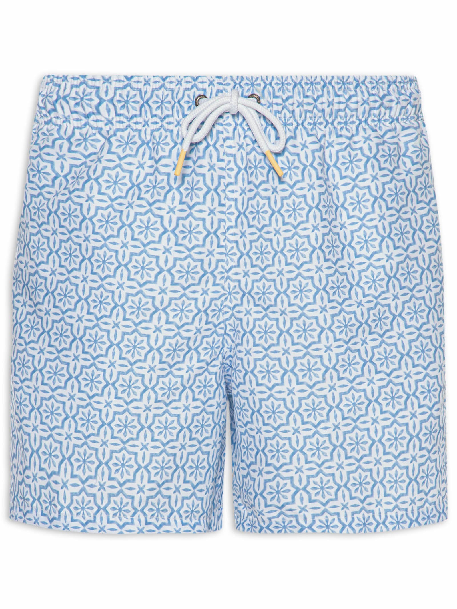 Short Praia Masculino Estampado Porto Azul Pineapple