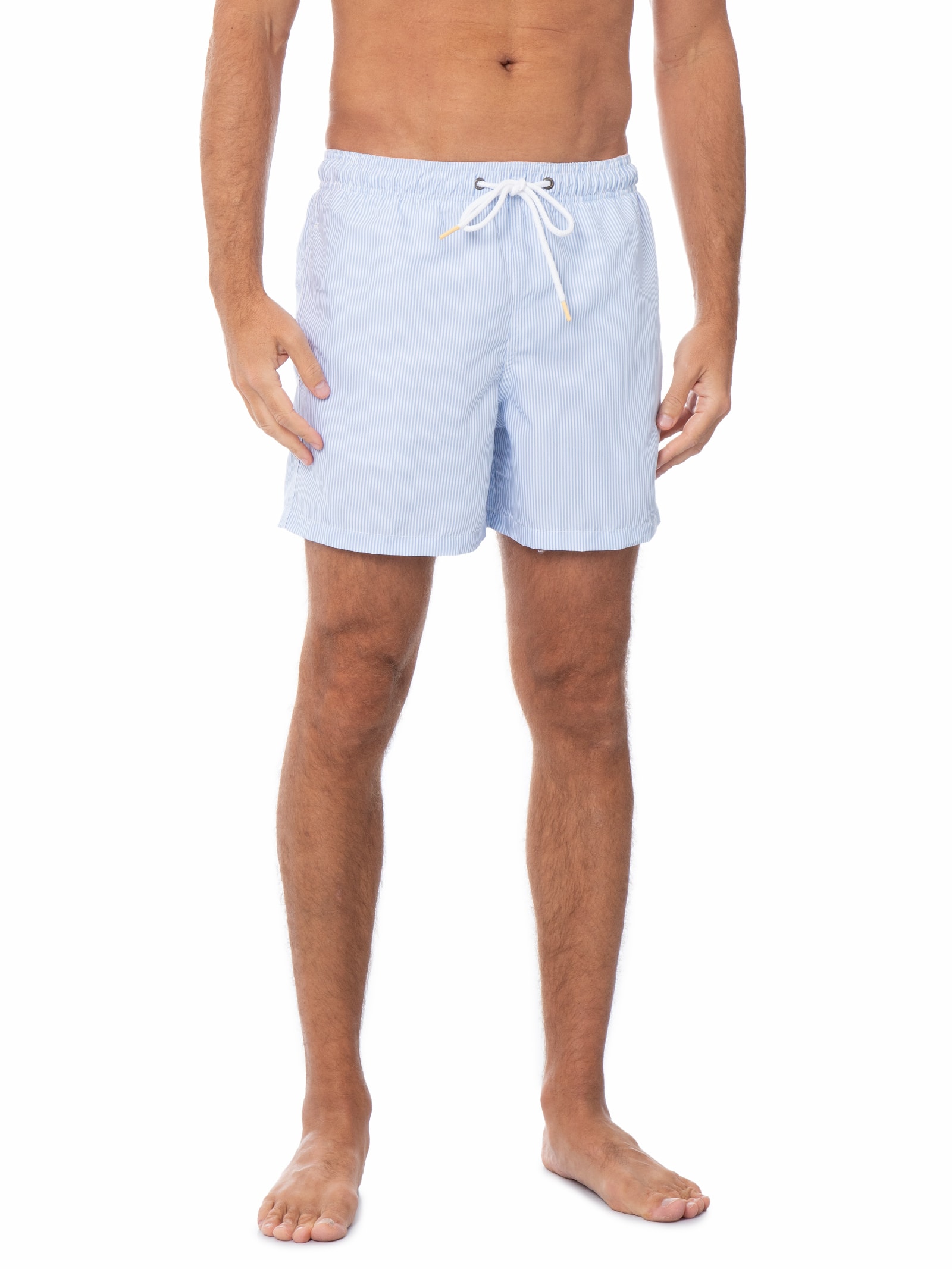 Short Praia Masculino Poolside Azul Pineapple