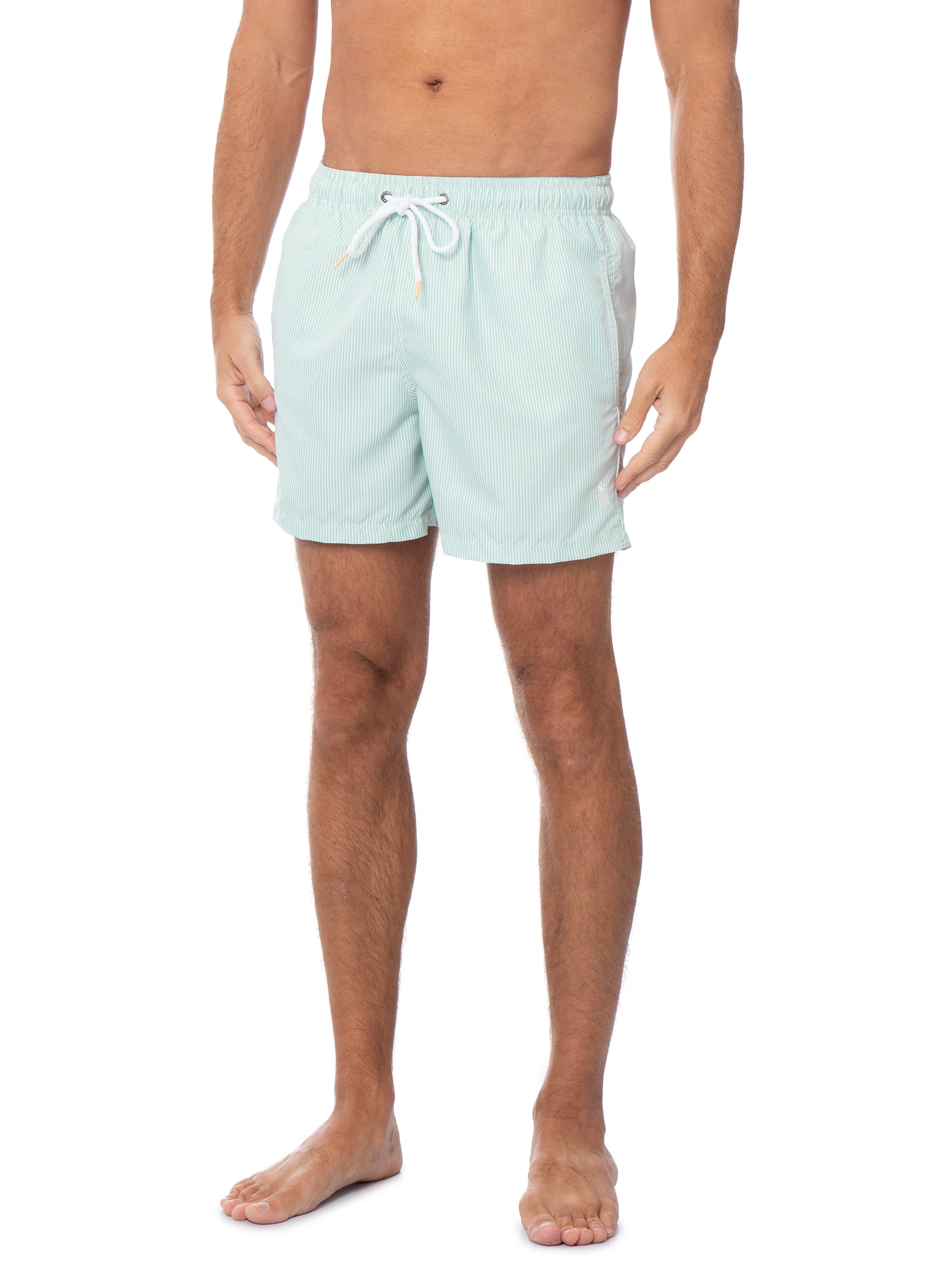 Short Praia Masculino Poolside Verde Pineapple